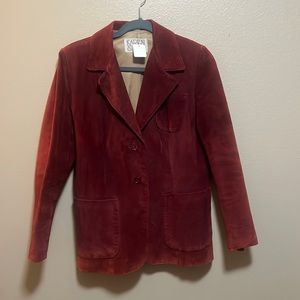 Karen silton genuine leather jacket *VINTAGE*